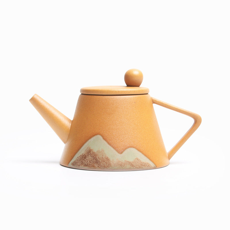 Ceramic Teapot – Japanese Style Underglaze Color Single Pot