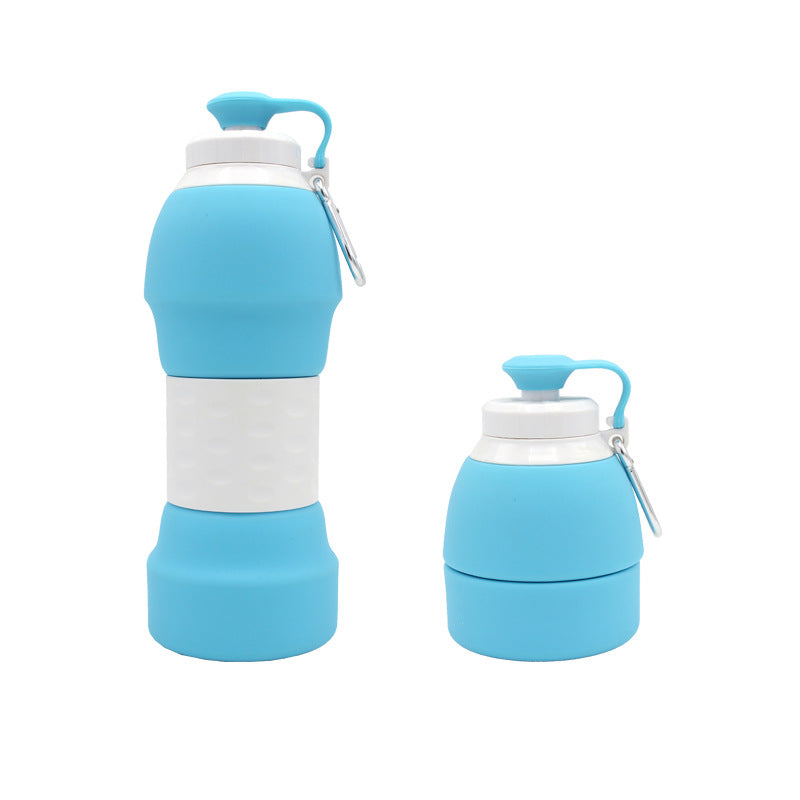 Silicone Folding Water Bottle – Lightweight, Portable & Reusable