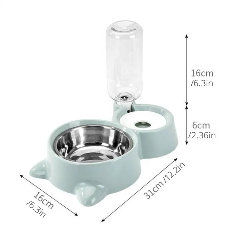 Gravity Pet Water Dispenser – Automatic Drinking Bowl for Cats & Dogs