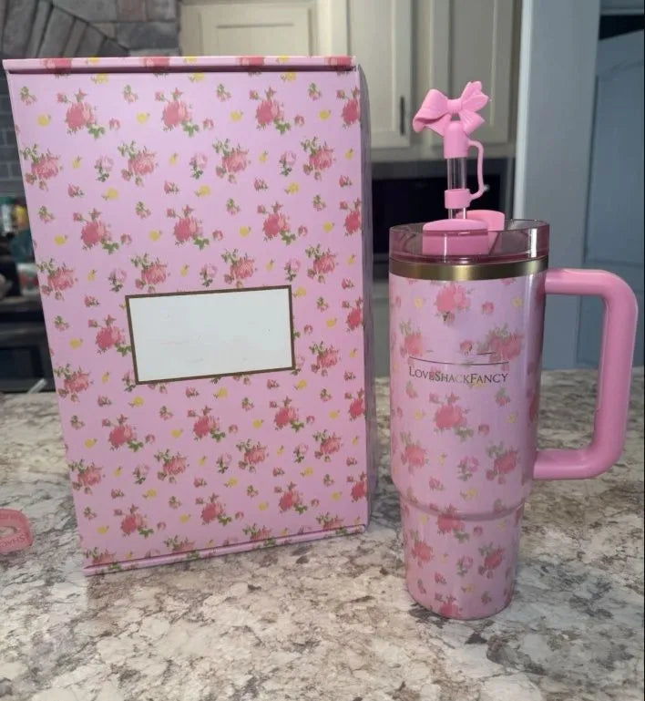 US Warehouse Love Shack Fancy All Day Julienne Mini Soft Cooler Lunch Bag Box 10-Can Madeleine Cooler Backpack 40Oz Tumblers Ibiza Sunset Water Bottle with Lids