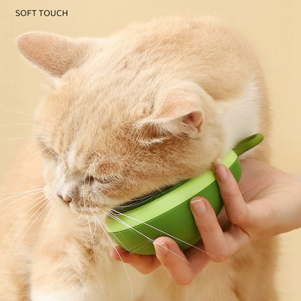 Creative Pet Grooming Comb – One-Button Floating Hair Removal Massage Brush