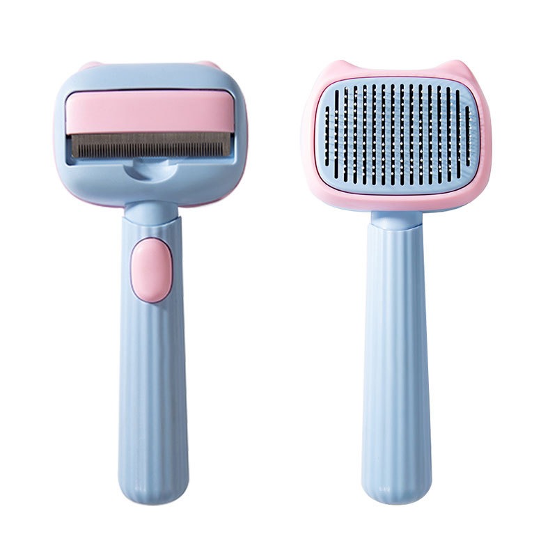 Deshedding & Dematting Comb – Pet Grooming Brush for Dogs and Cats