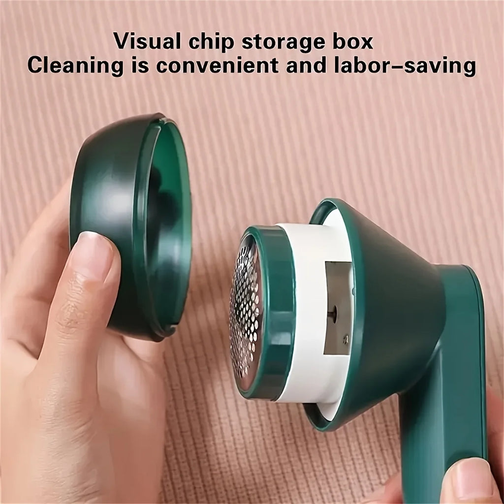 USB Rechargeable Fabric Shaver – Portable Lint & Sweater Pill Remover