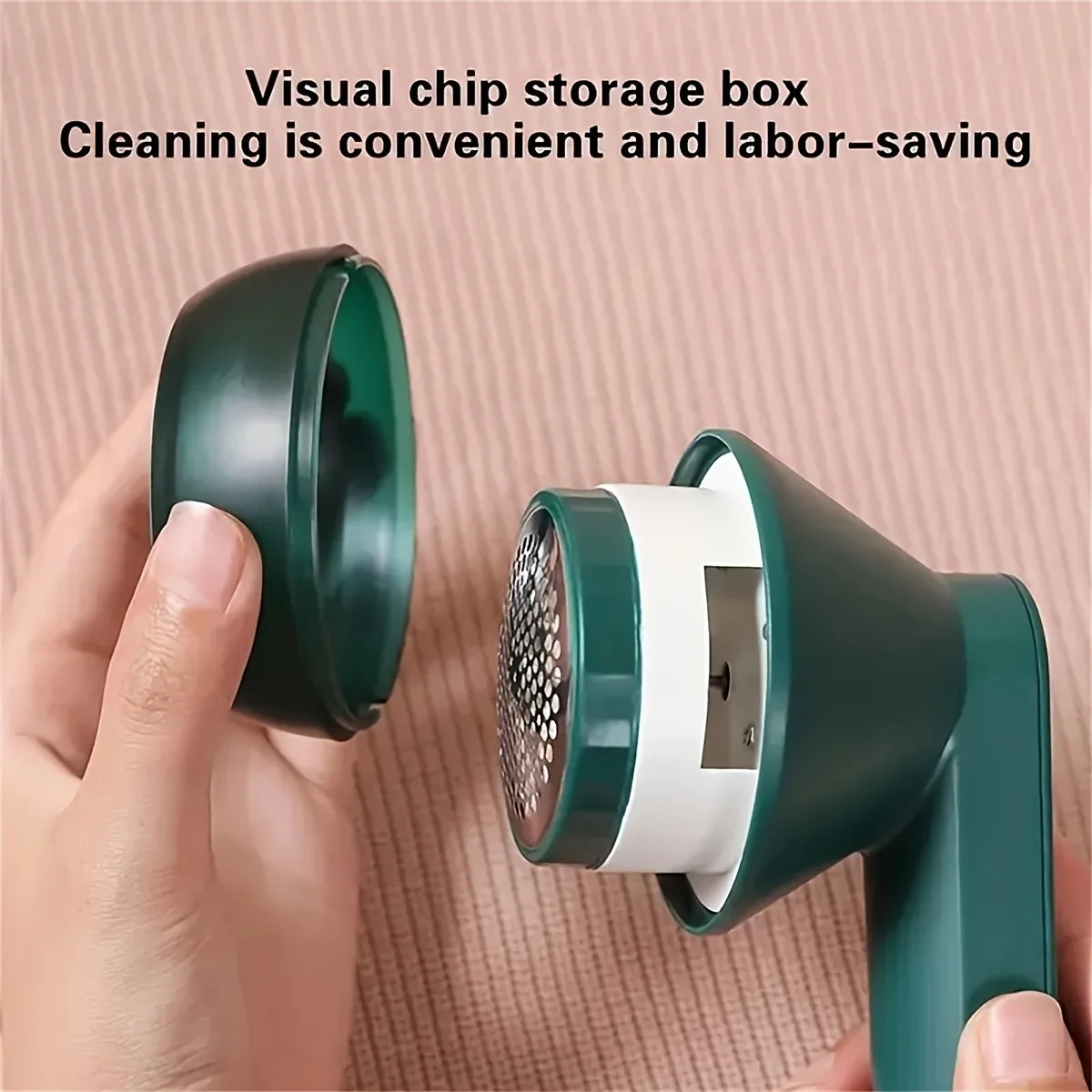 USB Rechargeable Fabric Shaver – Portable Lint & Sweater Pill Remover