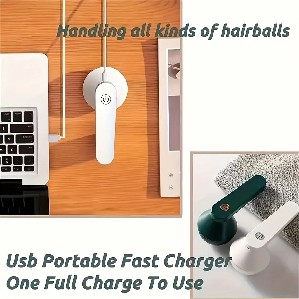 USB Rechargeable Fabric Shaver – Portable Lint & Sweater Pill Remover