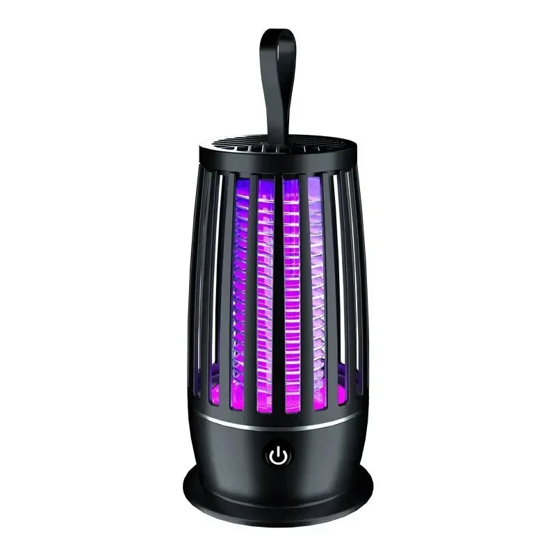 Silent USB Rechargeable Mosquito Killer Lamp | Portable Electronic Insect Trap for Home, Bedroom, Camping & Outdoor Use
