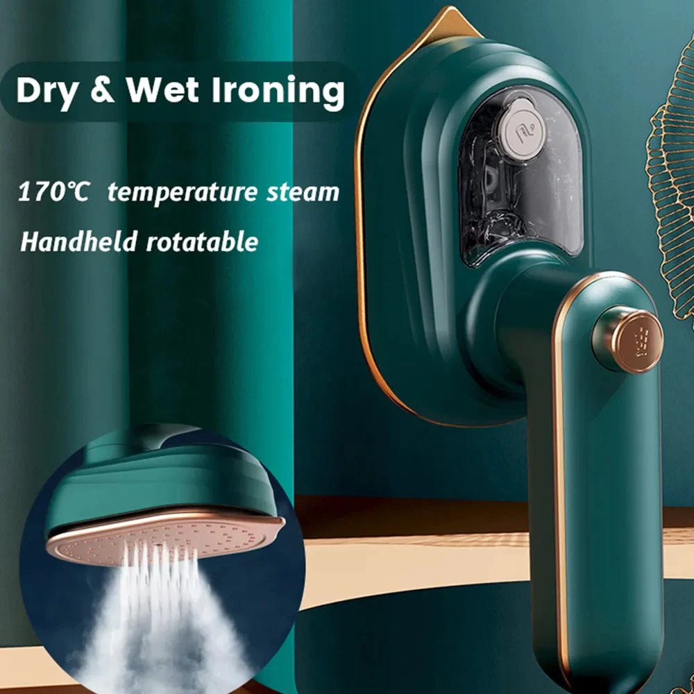 Mini Handheld Garment Steamer Steam Iron | Portable Wet & Dry Ironing Machine for Home & Travel