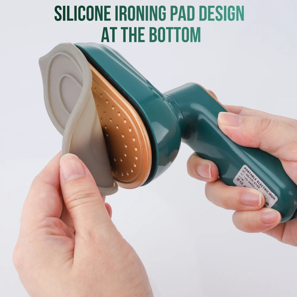 Mini Handheld Garment Steamer Steam Iron | Portable Wet & Dry Ironing Machine for Home & Travel