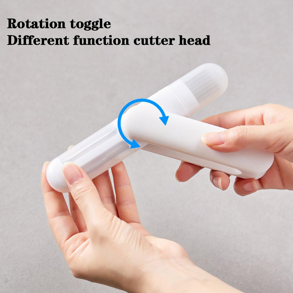 Multifunctional 3-in-1 Paring Knife – Stainless Steel Rotary Peeler & Shredder