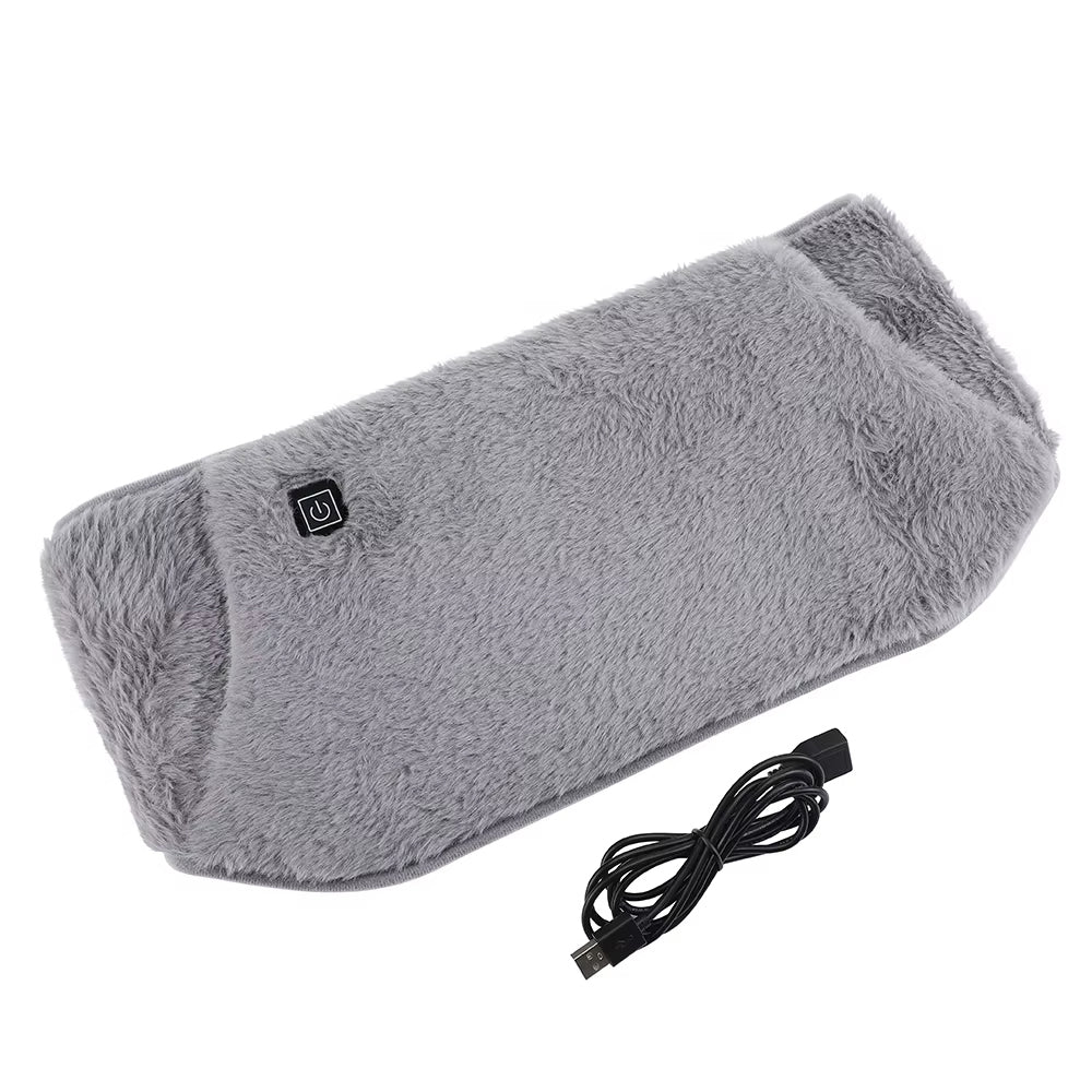 USB Heated Waist Belt with Hand Pockets – Electric Heating Pad