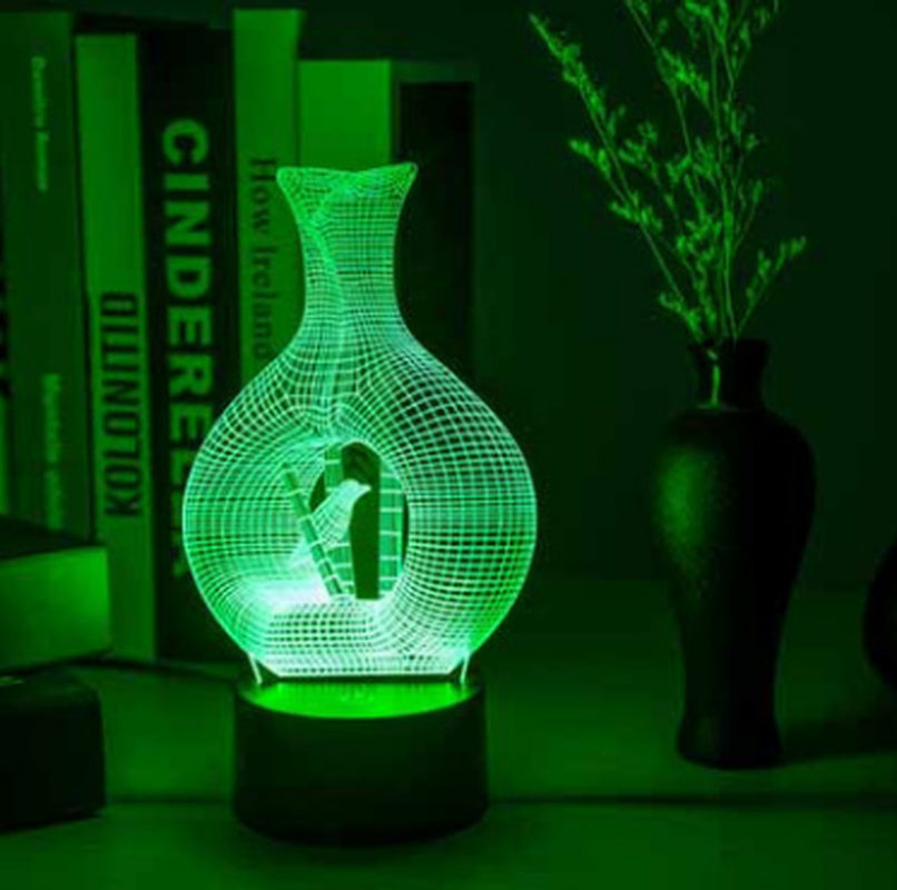 Creative 3D Night Light LED Lamp