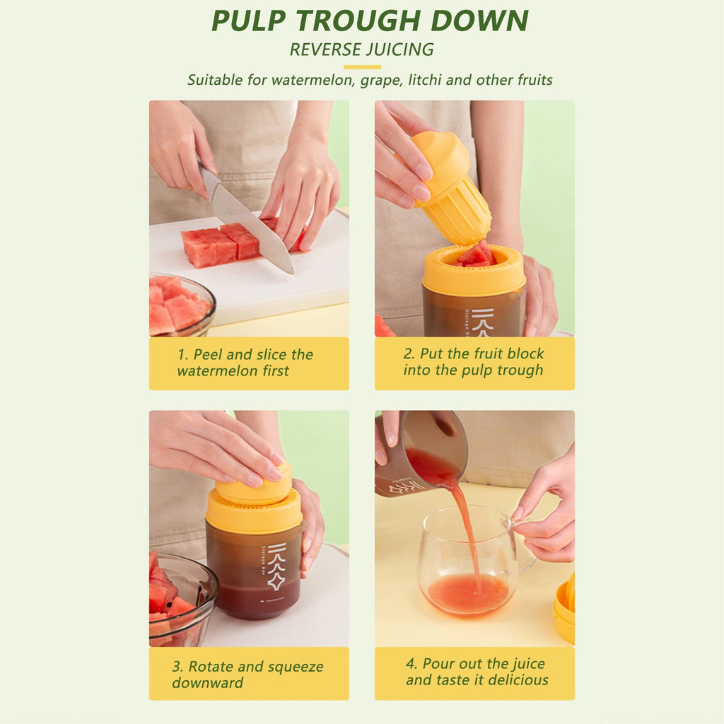 Portable Manual Lemon Squeezer – Non-Electric Citrus Juicer for Home Use
