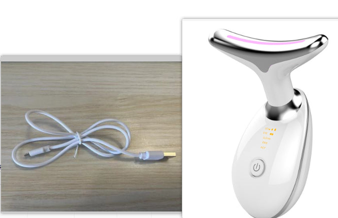 Neck Massager EMS Thermal – Electric Microcurrent Firming Beauty Device