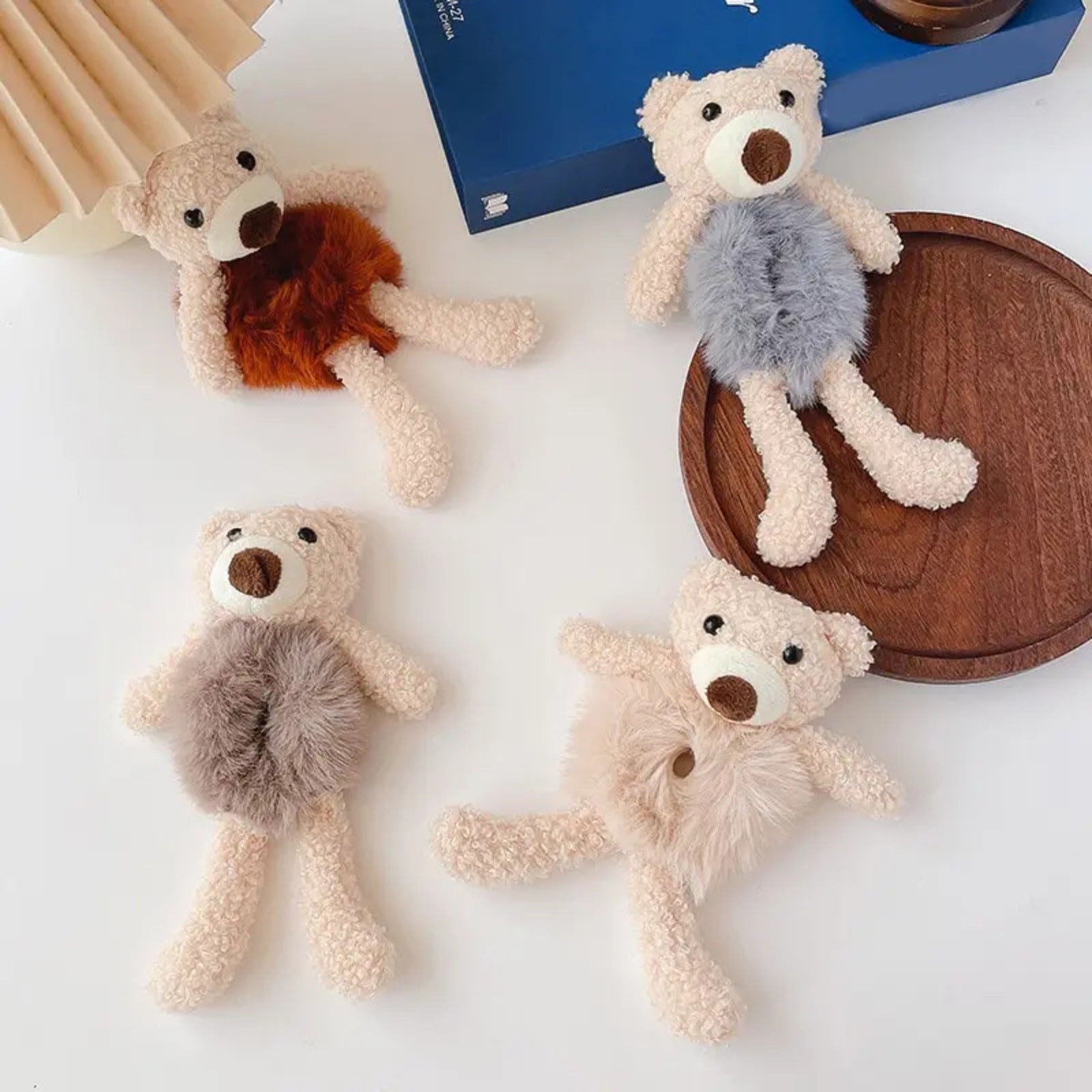 Cute Plush Scrunchies – Bear & Rabbit Hair Bands