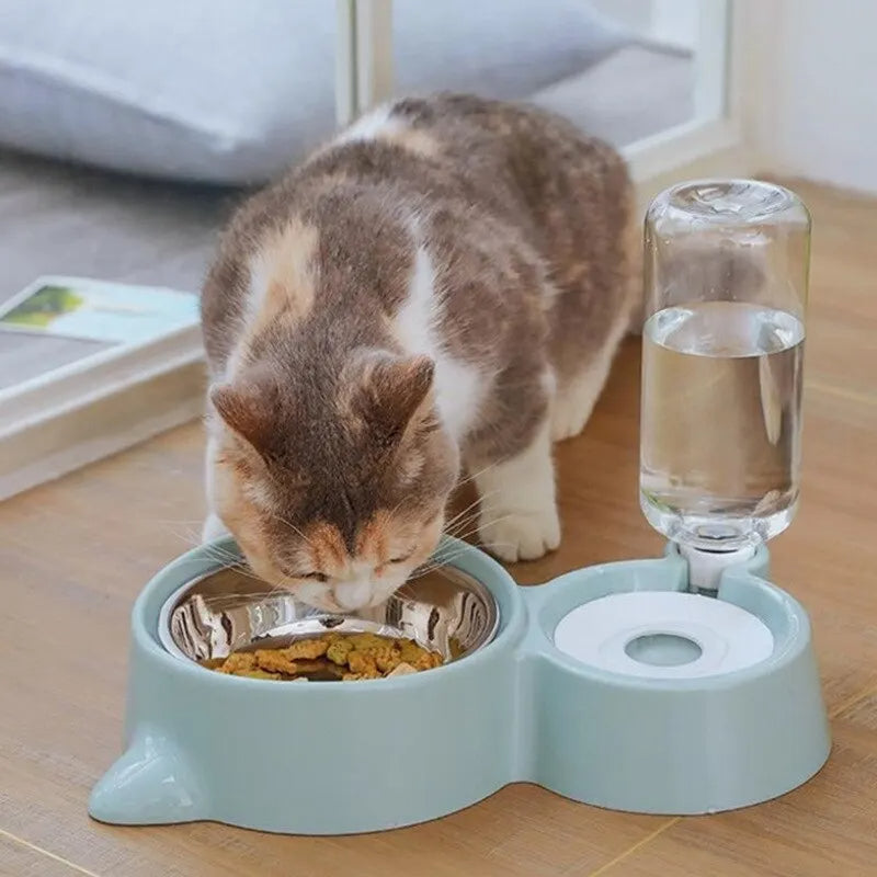 Gravity Pet Water Dispenser – Automatic Drinking Bowl for Cats & Dogs