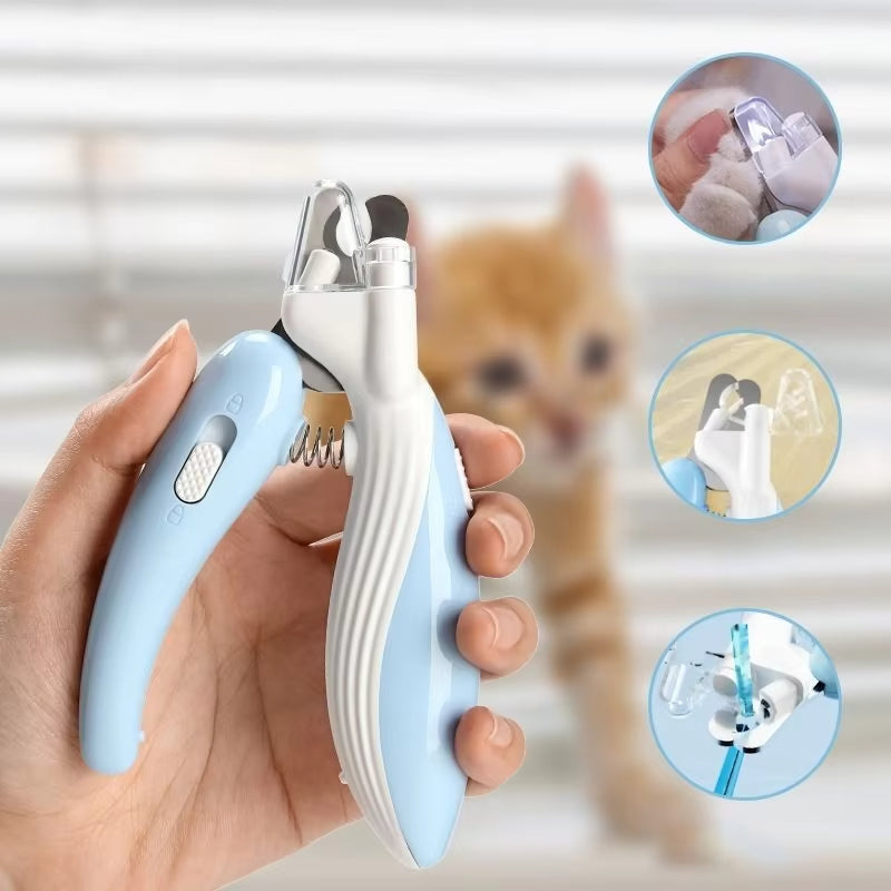 Cute Pet Nail Clippers – Easy-Grip Nail Trimmer for Dogs, Cats & Small Animals