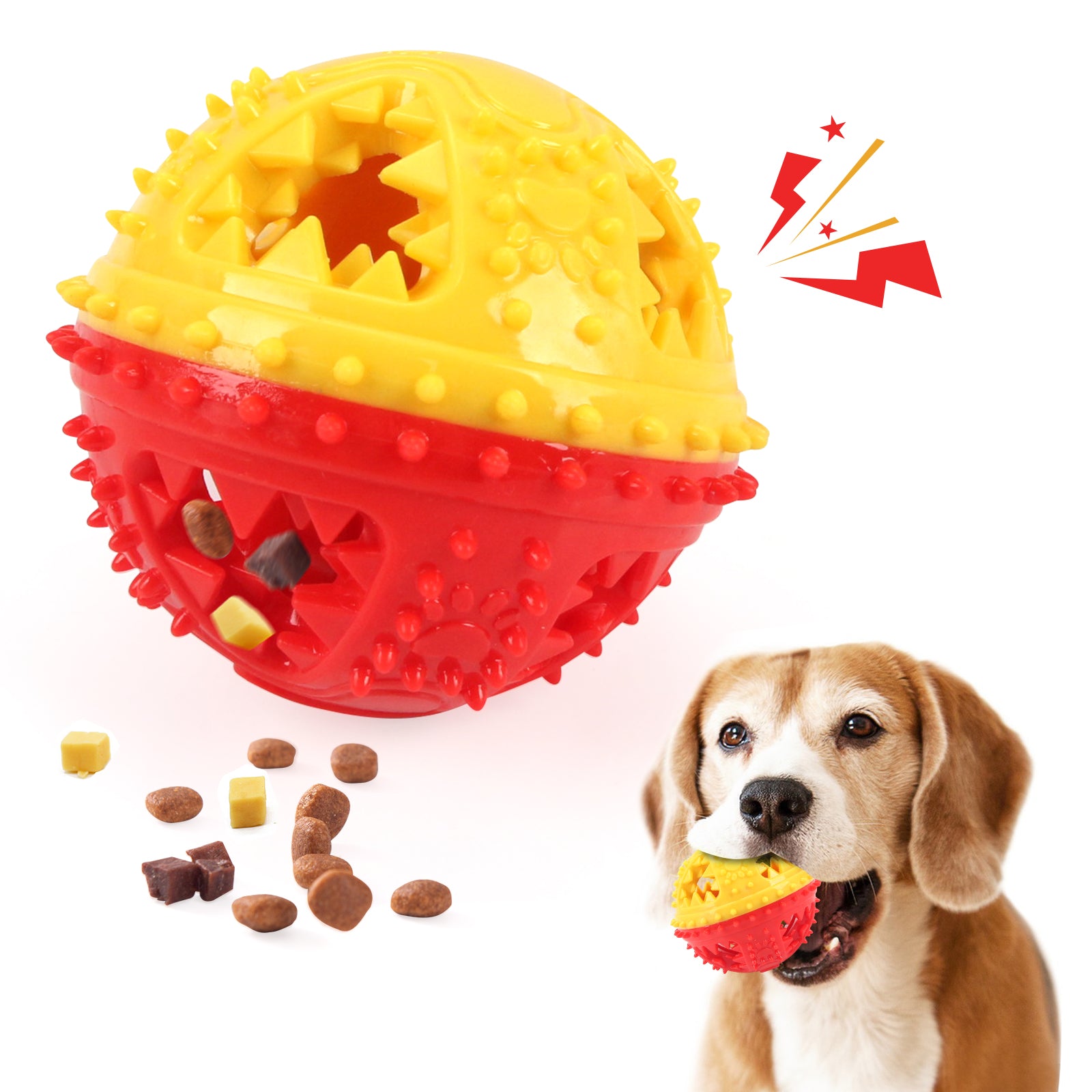 Dog Chew Treat Sound Ball