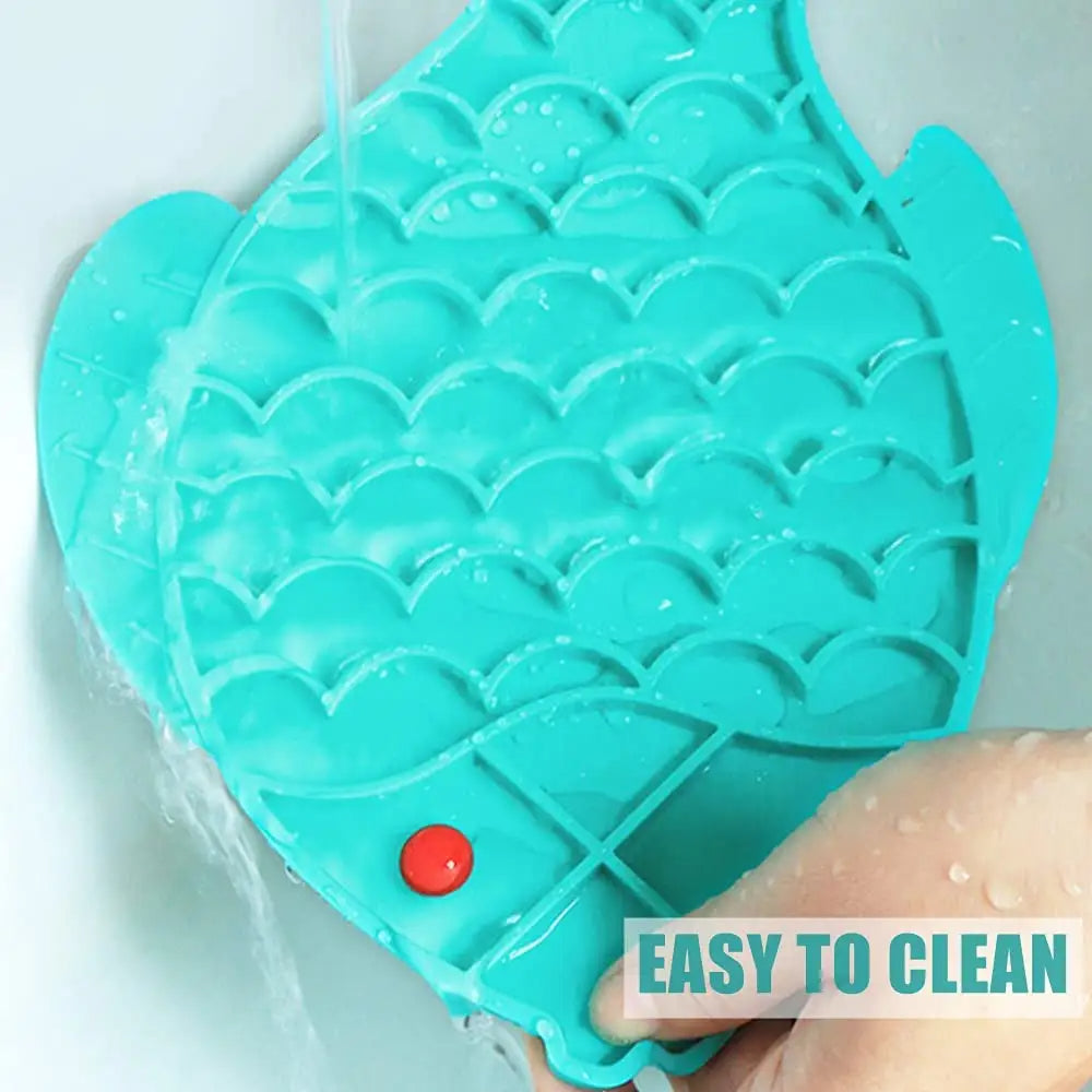 Silicone Lick Mat for Pet Dogs Slow Food Plate Rice Bowl for Small Medium Dog anti Gulping Choking Feeder Puppy Treat Dispenser
