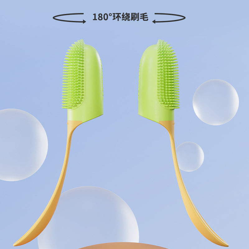 Dog & Cat Finger Toothbrush Silicone – Pet Oral Cleaning Tooth Care Tool