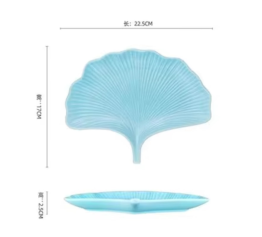 Avocado Shape Ceramic Dish for Fruit, Salad, Snacks & Soup – 6.5 Inch