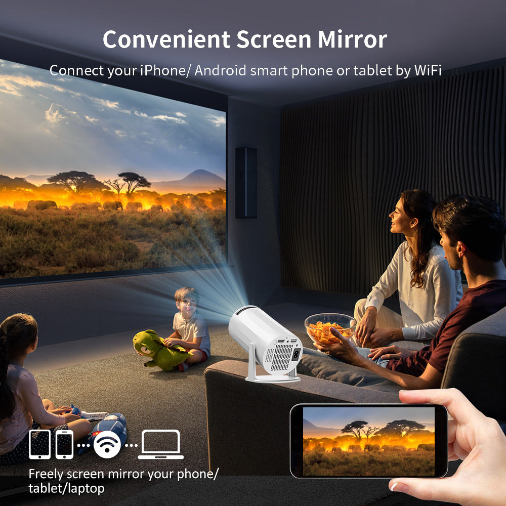 Mini Portable Projector for Home Use