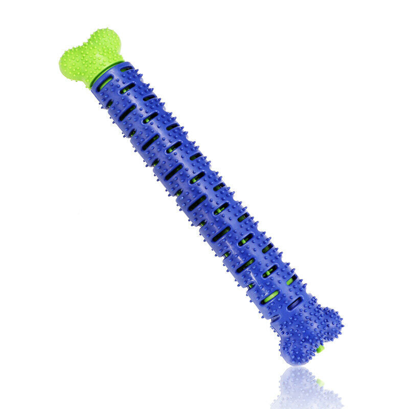 Silicone Dog Chew Toothbrush Toy – Molar Cleaning & Dental Care Stick