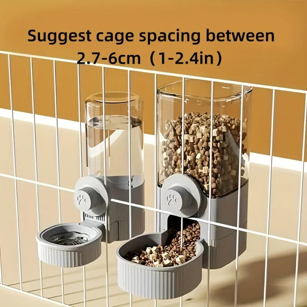 Automatic Hanging Pet Feeder Bowl – 1.2L