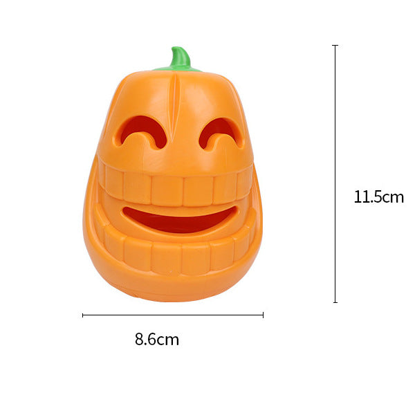 Pumpkin Treat Dispensing Puzzle Dog Toy