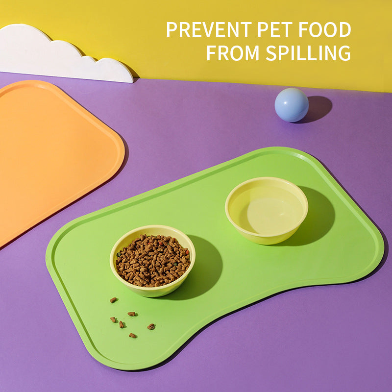 Waterproof Silicone Pet Feeding Mat – Non-Slip