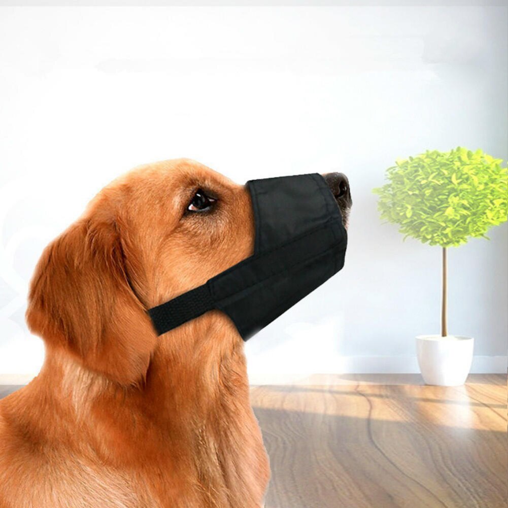 Adjustable Soft Nylon Dog Muzzle