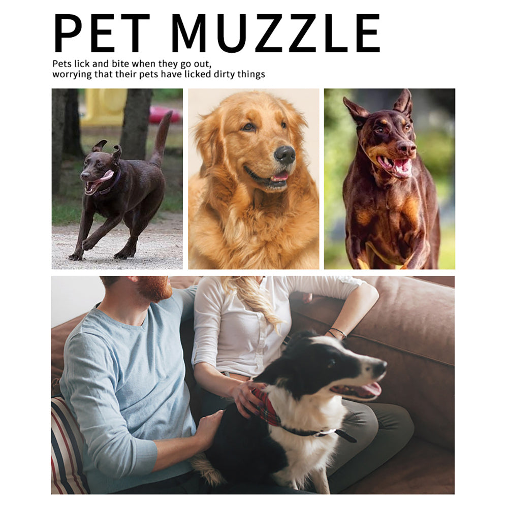 Comfort Leather Dog Muzzle – Adjustable & Breathable