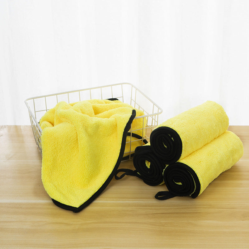 Quick-Dry Microfiber Dog Towel – Soft Super Absorbent Pet Bath Towel for Dogs & Cats