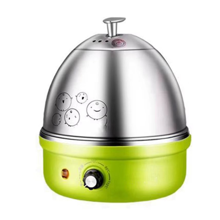 Electric Egg Boiler and Steamer for Up to 7 Eggs, Milk & Corn Heating