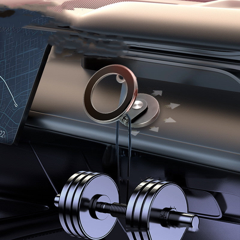 Magnetic Alloy Car Phone Holder with 360° Rotation