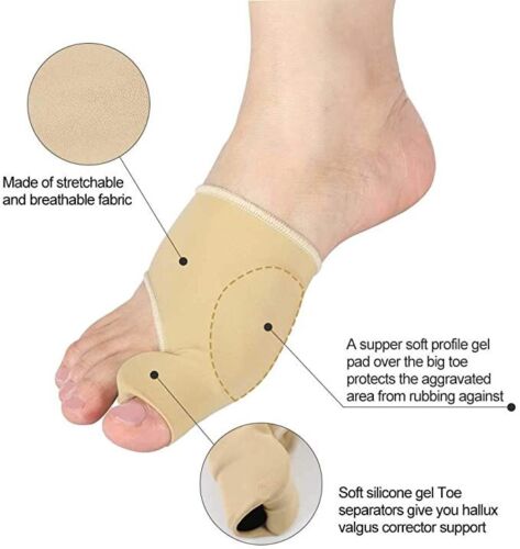 Silicone Bunion Corrector & Toe Separator