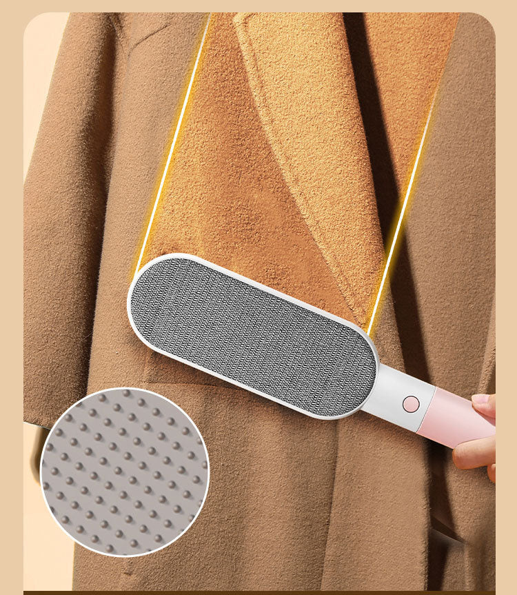 Pet Hair Remover Brush for Couch, Carpet & Clothes – Double-Sided Lint Cleaner