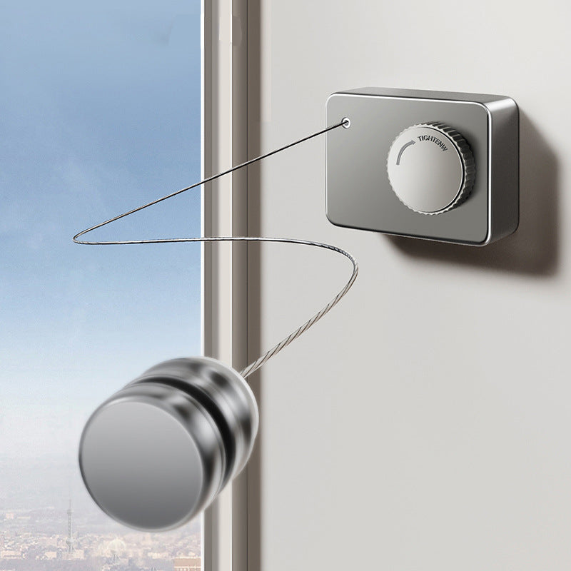 Wall-Mounted Retractable Clothesline – Telescopic Rust-Proof Anti-Sag Laundry Wire for Indoor/Outdoor Drying
