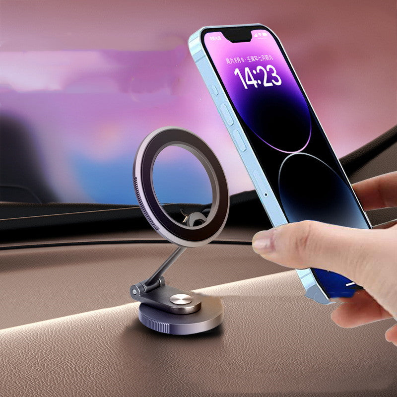 Magnetic Alloy Car Phone Holder with 360° Rotation