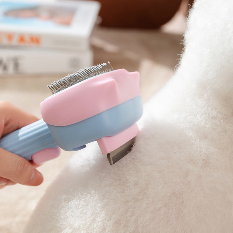 Deshedding & Dematting Comb – Pet Grooming Brush for Dogs and Cats
