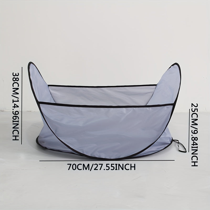 Pet Grooming Hair Catcher Tent Cape