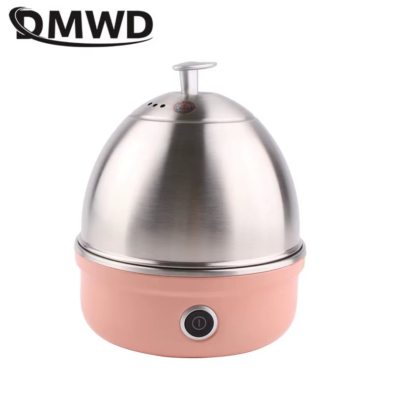 Electric Egg Boiler and Steamer for Up to 7 Eggs, Milk & Corn Heating