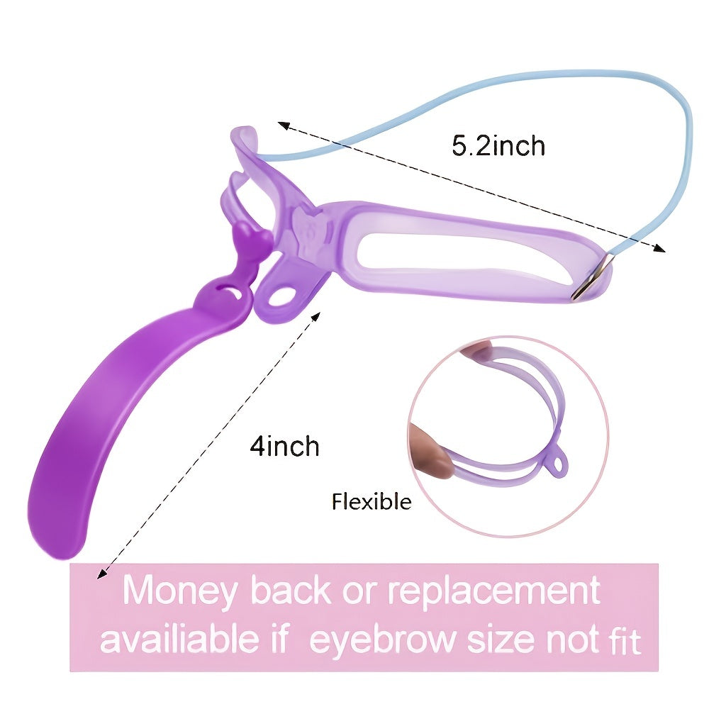 Reusable Eyebrow Stencil Kit – 8 Styles