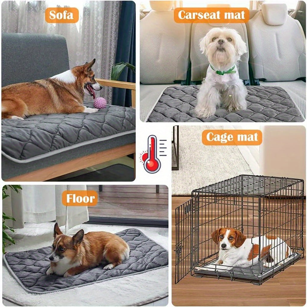 Self-Heating Non-Slip Pet Bed Mat