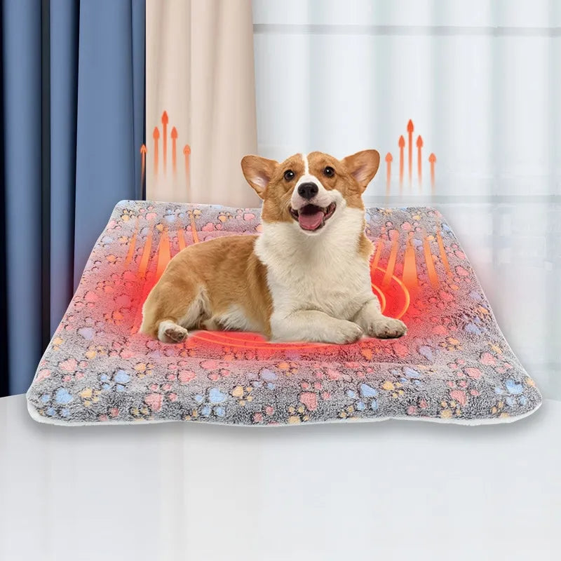 Washable Pet Crate Mat – Super Soft Fleece Bed for Small, Medium & Large Dogs