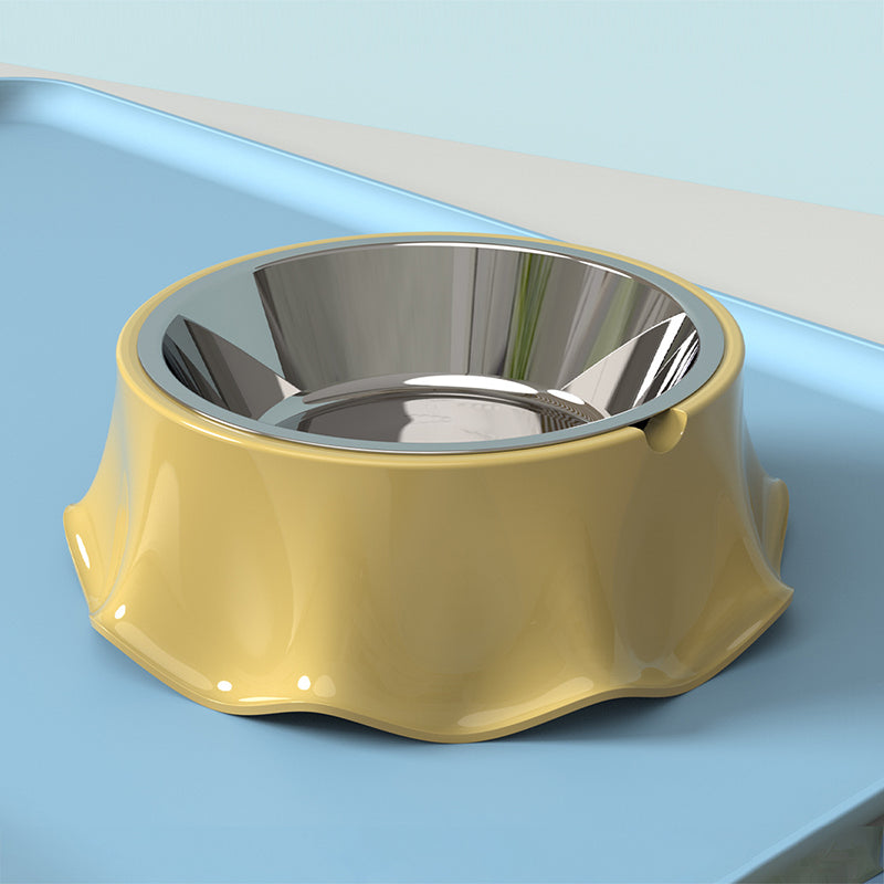 Stainless Steel Pet Food & Water Bowl with Non-Slip Base