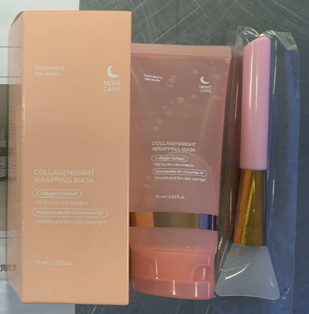 Face Night Mask with Collagen – Deep Hydration & Skin Elasticity Care