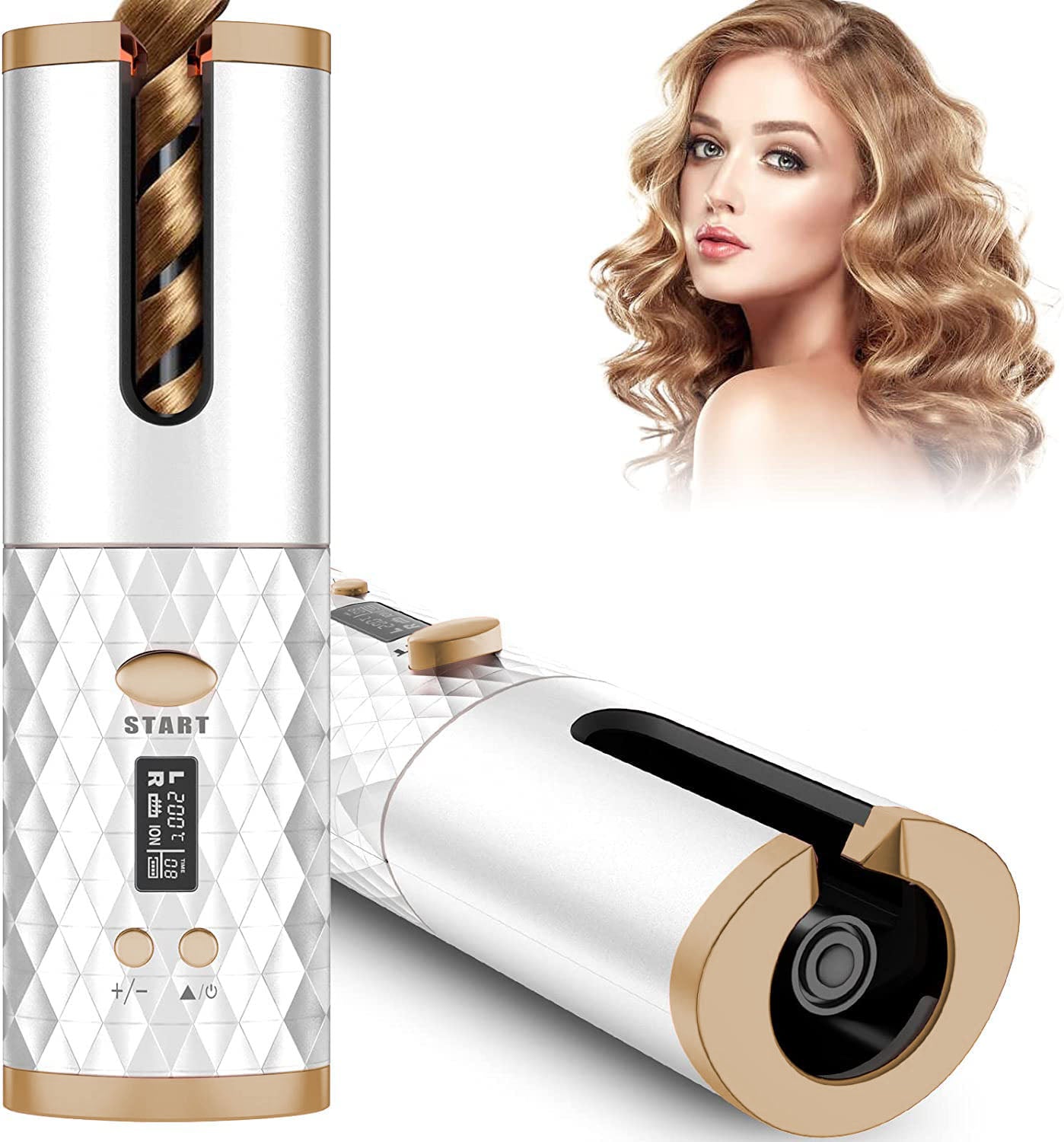 Wireless Automatic Hair Curler – USB Rechargeable