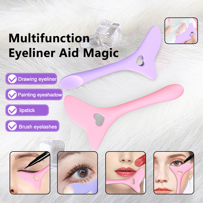Reusable Silicone Eyeliner Wing Stencil