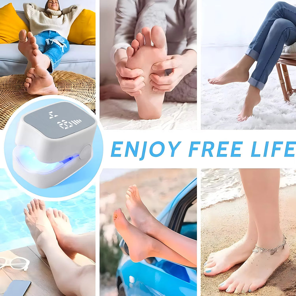 Rechargeable LED Nail Fungus Treatment Device