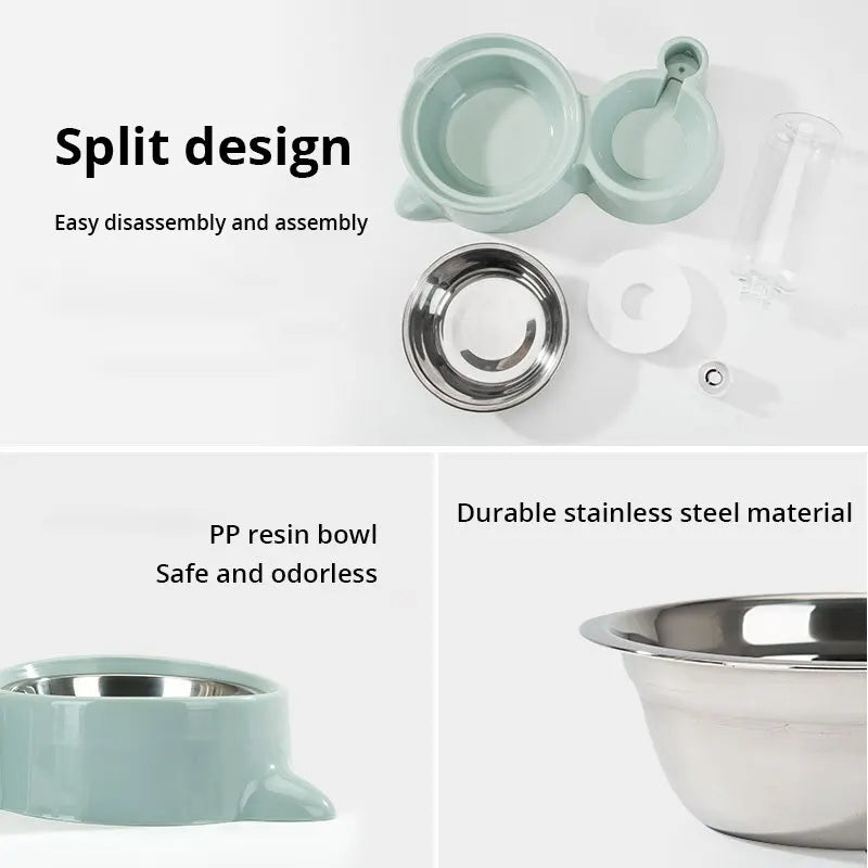 Gravity Pet Water Dispenser – Automatic Drinking Bowl for Cats & Dogs